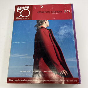 2003 SEARS 50th Anniversary Sales Catalogue Canada
